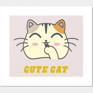 Cute cat lover Posters and Art